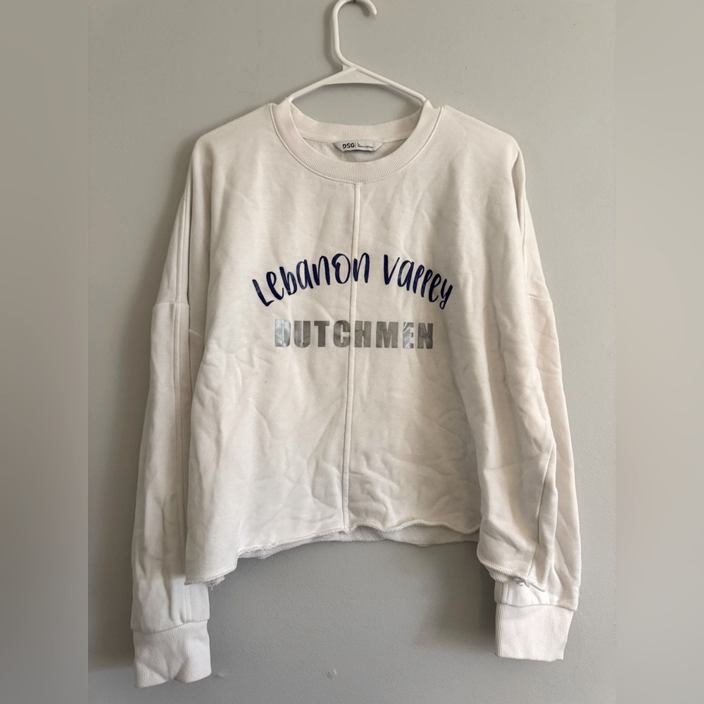 Lebanon Valley College cropped sweatshirt